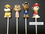 508sp Puppy Patrol Dogs Chocolate or Hard Candy Lollipop Mold